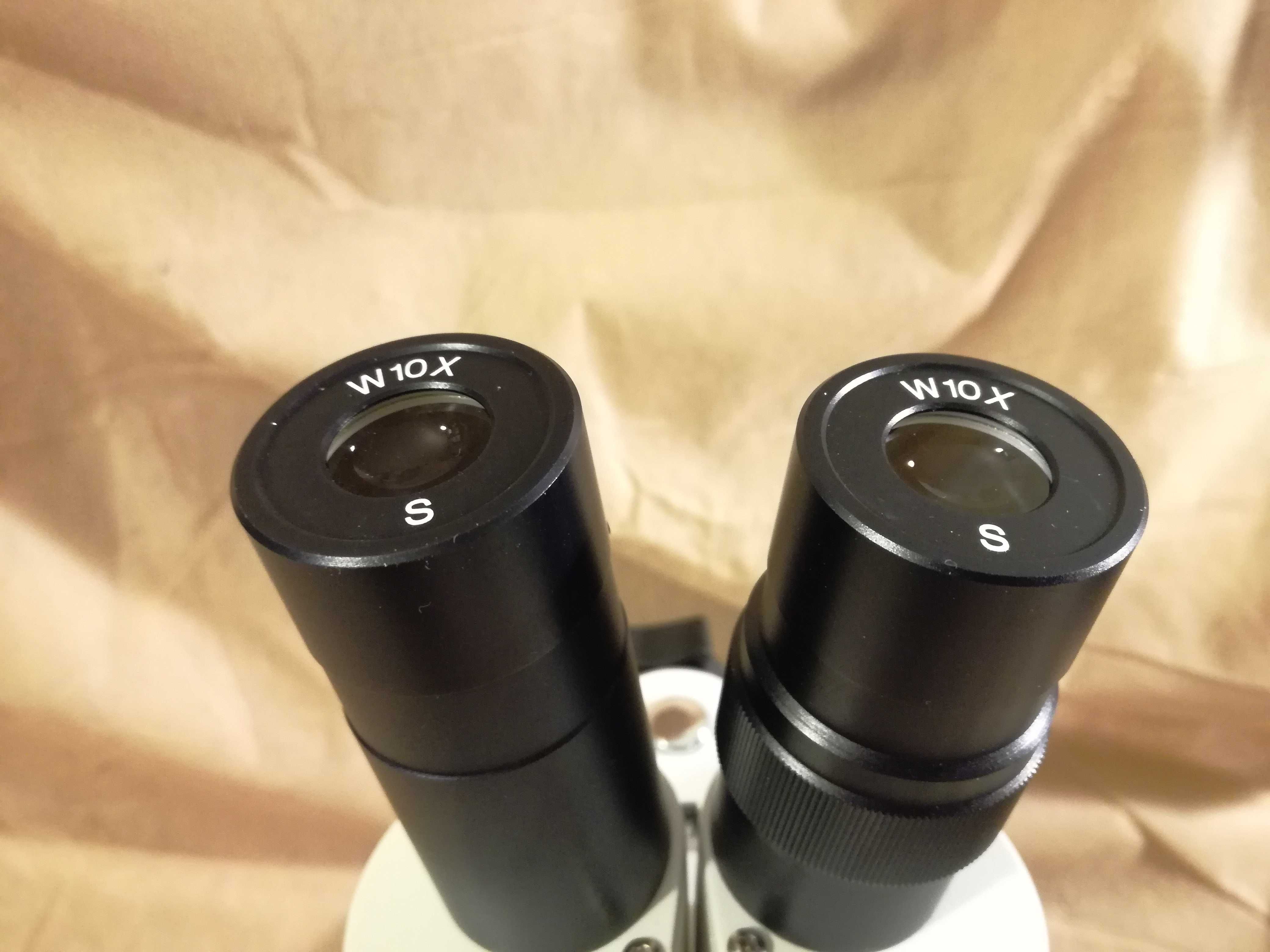 Mikroskop stereoskopowy 20x Delta Optical Bresser PZO MST MBC Stereo