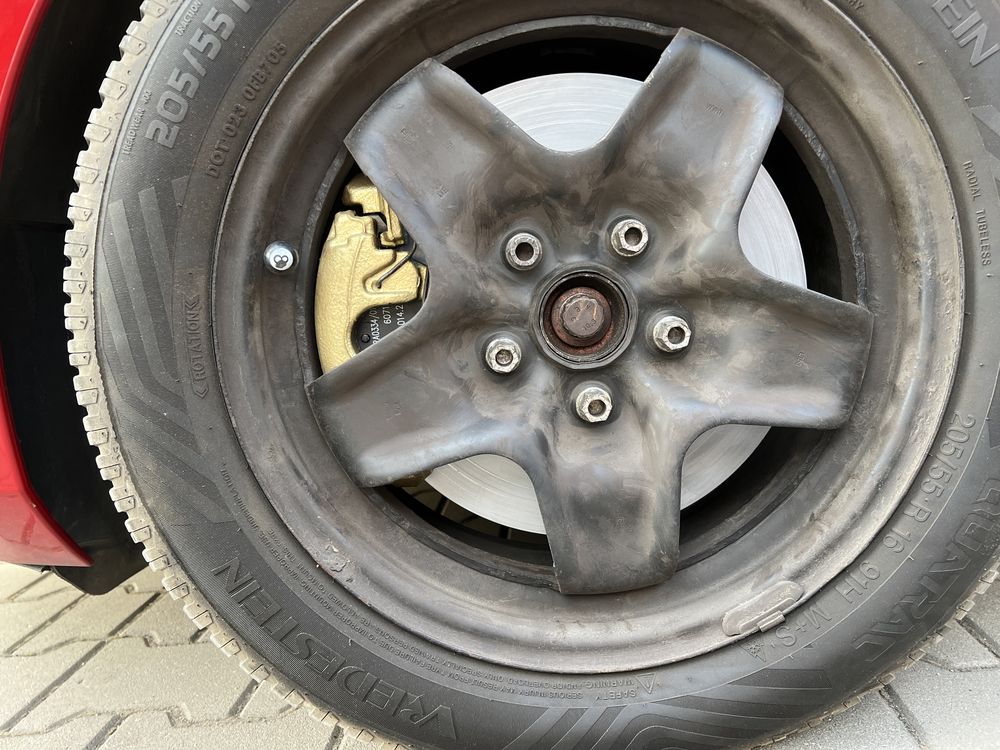 Felgi strukturalne Vw Audi Seat Skoda 5x112 16 stalowe oryginał