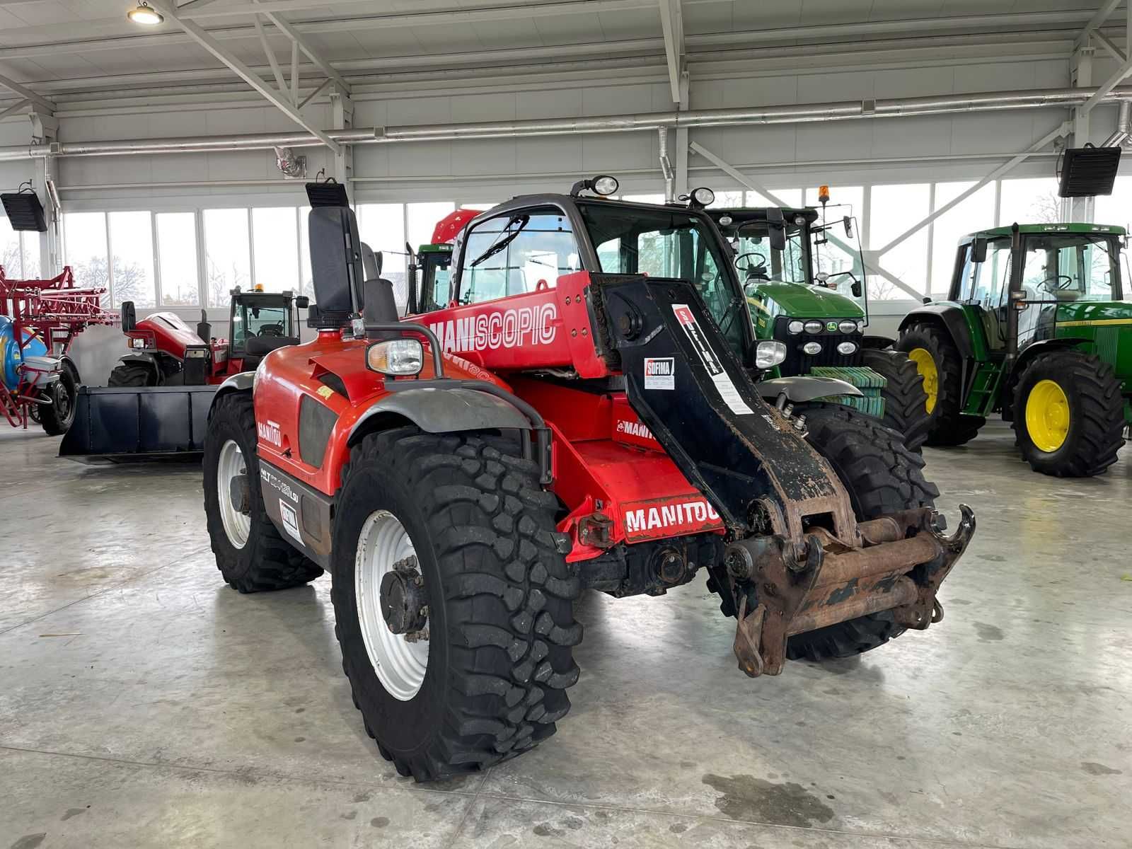 телескопічний навантажувач Manitou 634 -2011 року