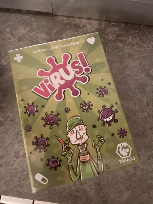 Virus jogo cartas