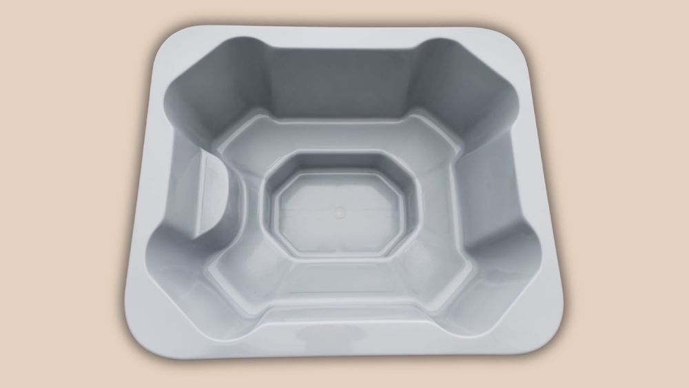 Balia/ jacuzzi do samodzielnego montazu PROSTOKĄTNA. Caly zestaw.