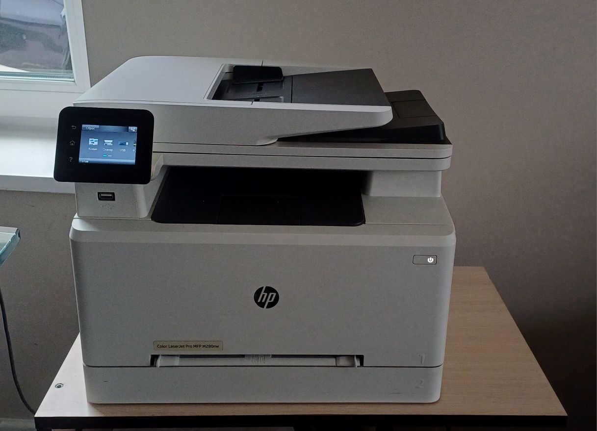 МФУ Кольоровий WI-Fi лазерний принтер сканер копір HP Color LaserJet M