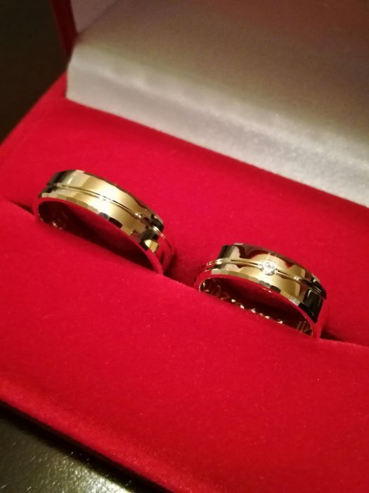 Złote Obrączki Ślubne - EKSKLUZYWNE, TANIO!! próba 585 - 14 karat !