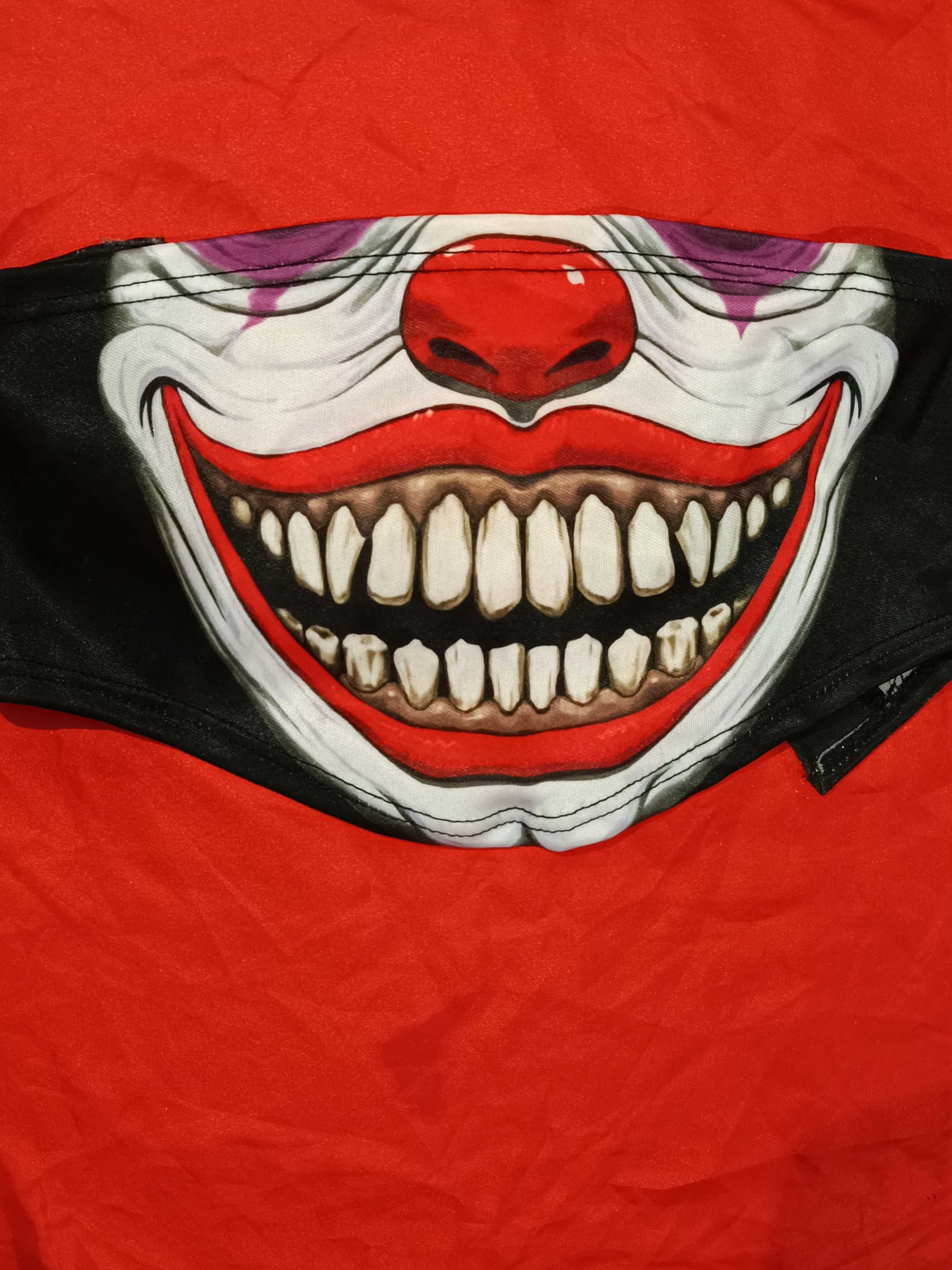 Maska joker smile przebranie karnawałowe party