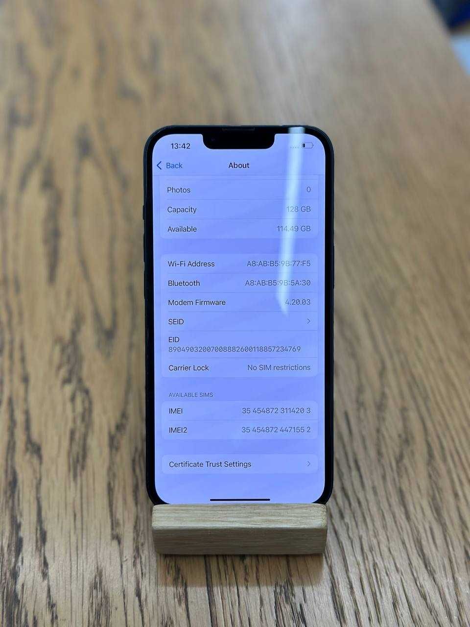 USED IPhone 13 128 Midnight Купуй у ЯБКО Рів'єра