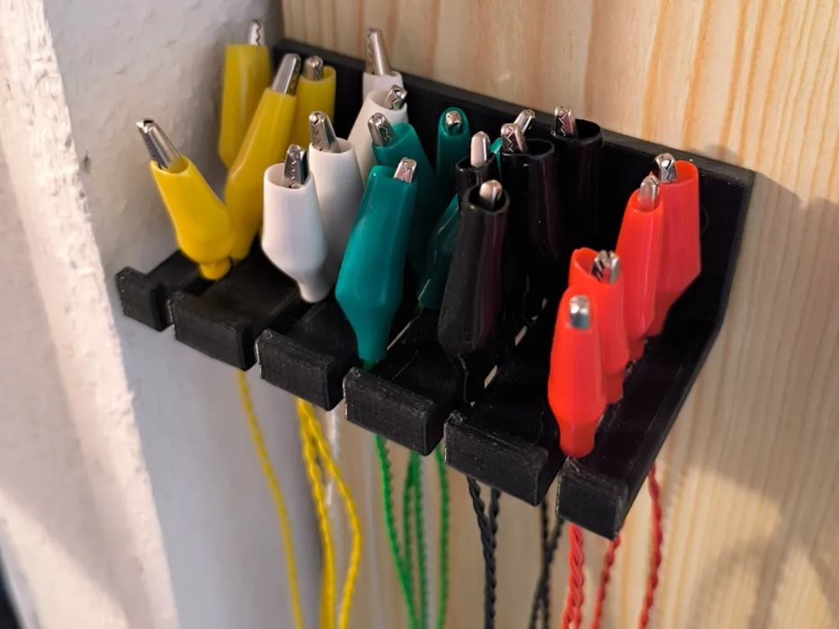 Suporte Pinças Jacaré