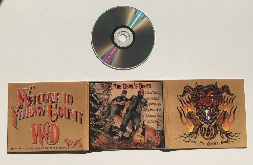 WhiskeyDick - From the Devil’s Boot (2014) CD