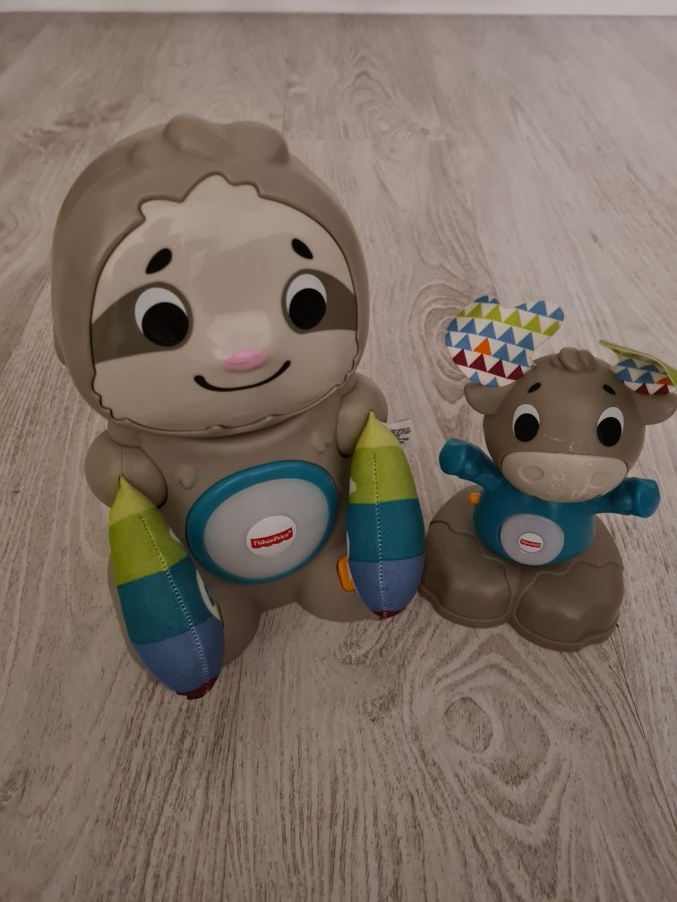 Linkimals Fisher price zabawka interaktywna leniwiec, łoś