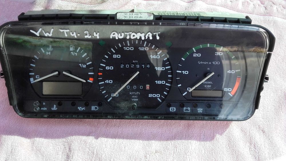 VW t4 licznik do automatycznej skrzyni 2.4d-2.5tdi