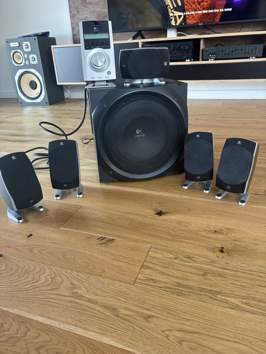 logitech z-5500 caly komplet