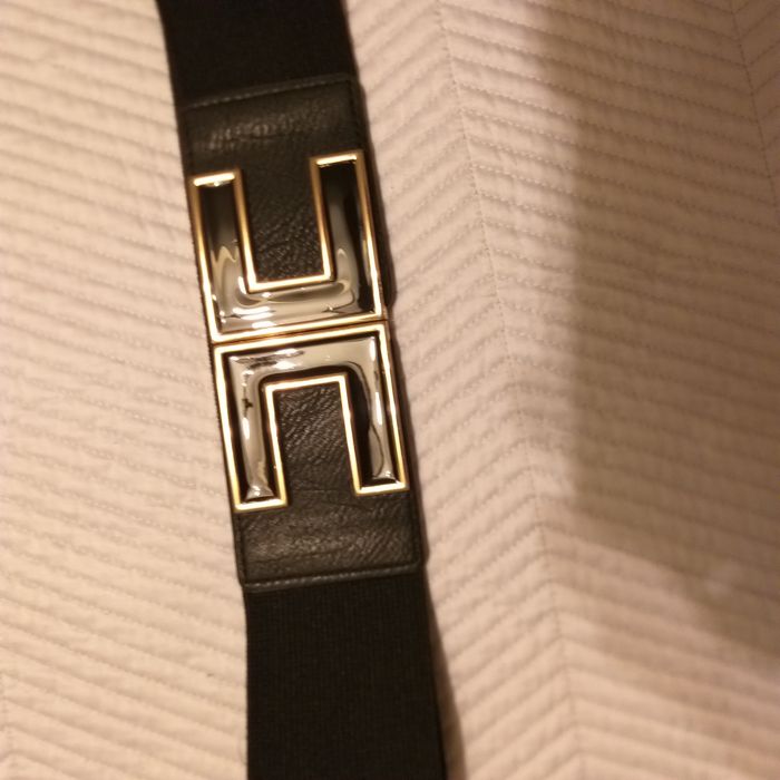 Cinto preto elástico