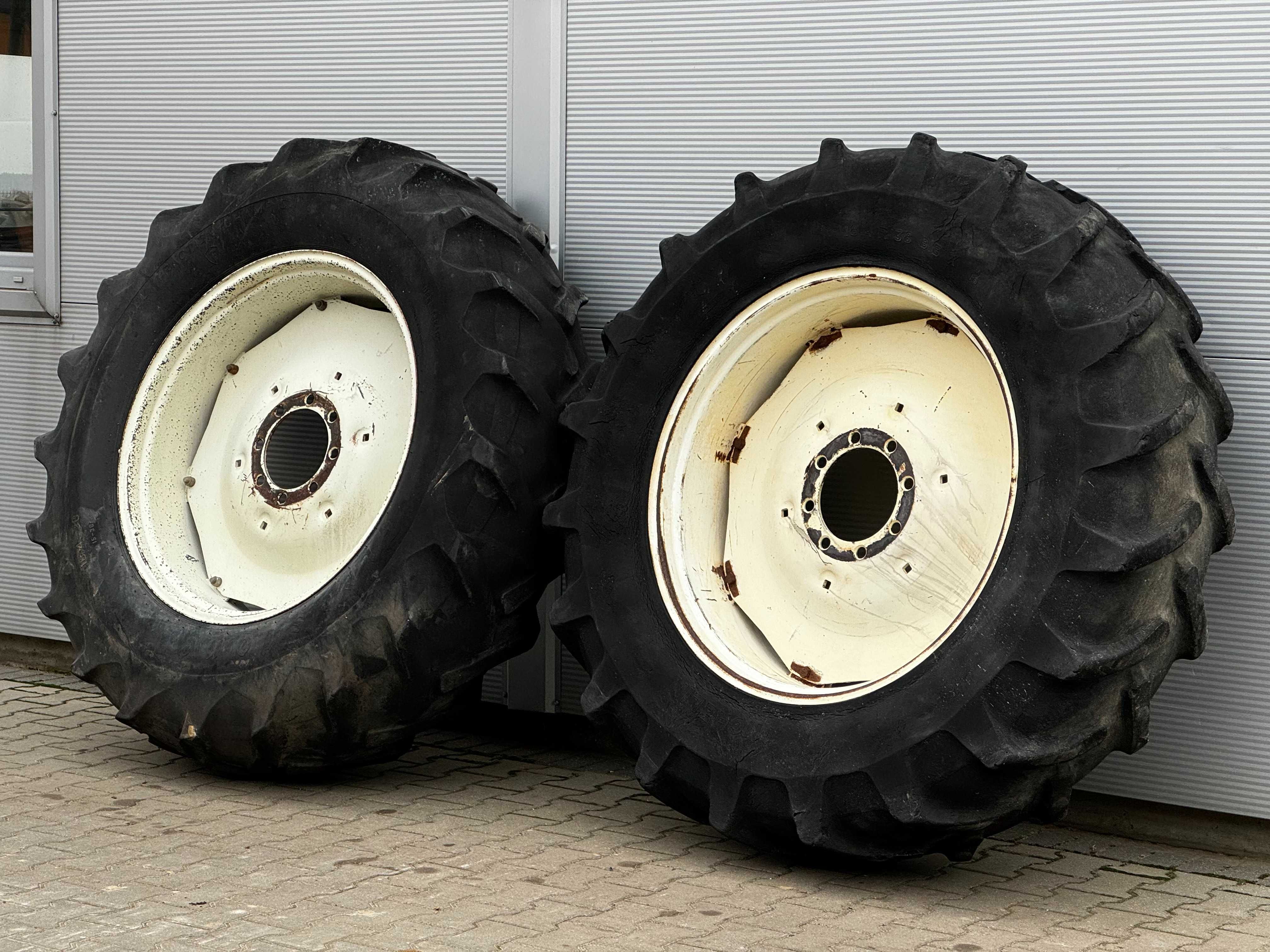 Kompletne koła 18.4-38 | Opony MICHELIN z felgami | np. 1224, 1614