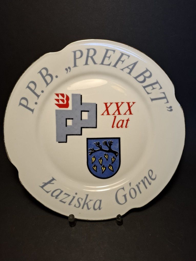 Patera reklamowa Bogucice PPB Prefabet Łaziska Górne