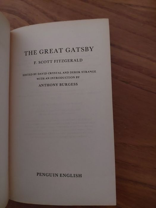 F. Scott Fitzgerald - The Great Gatsby