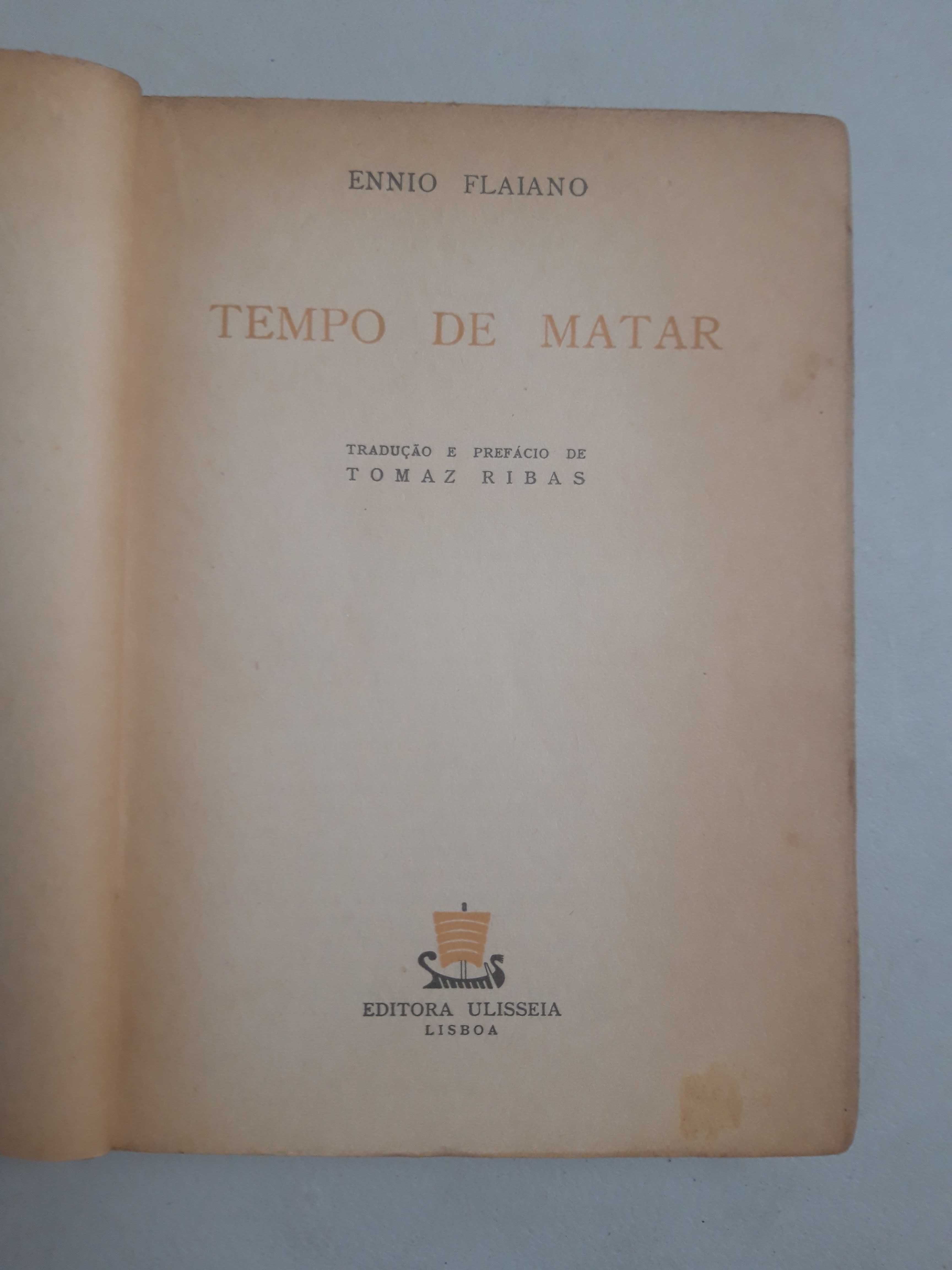 Livro PA-1 - Ennio Flaiano - Tempo de Matar