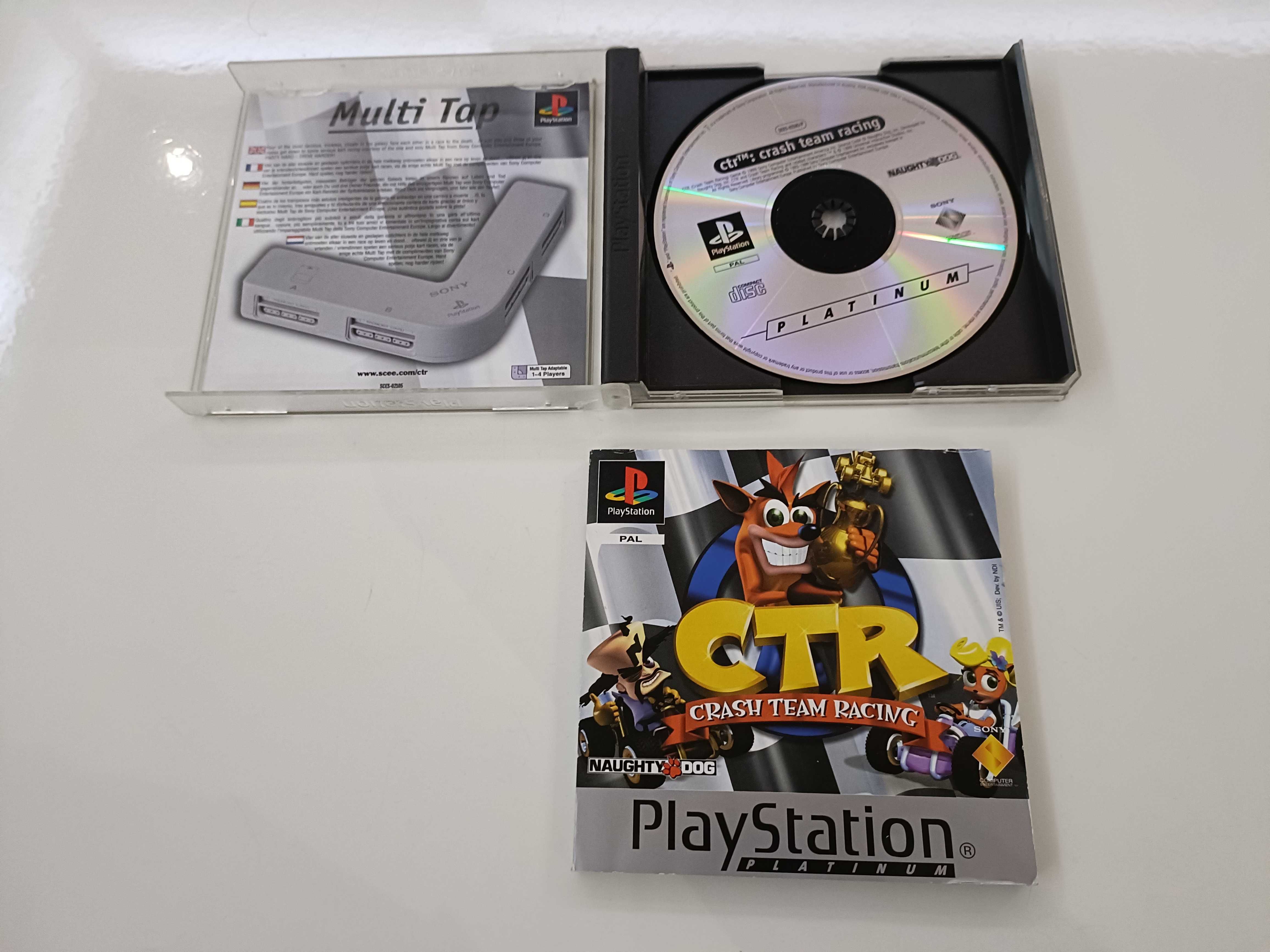 Gra CTR Crash Team Racing PS1 PSX Komplet