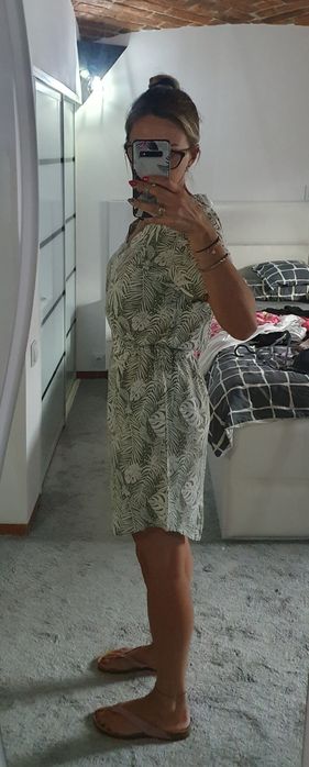 Letnia sukienka w monstery M