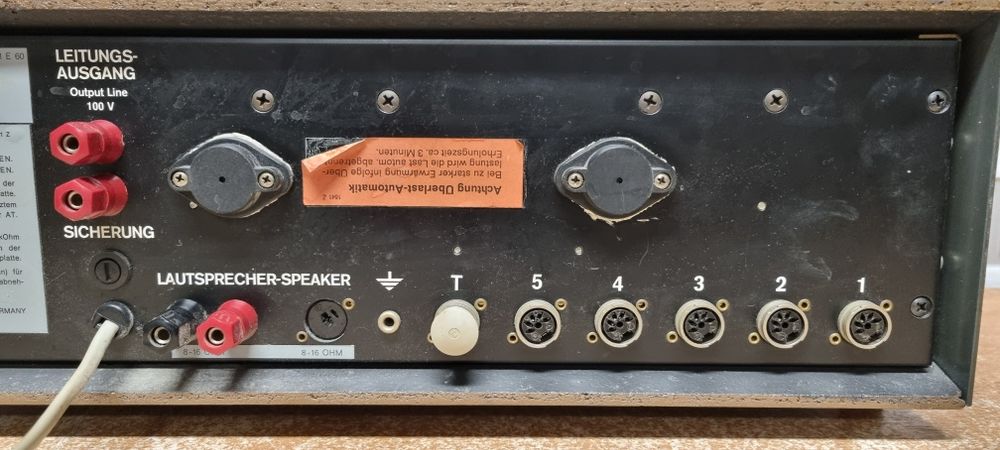 Końcówka mocy K+H TELEWATT E 60.
