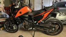 KTM DUKE IV 690 części 2017 rok