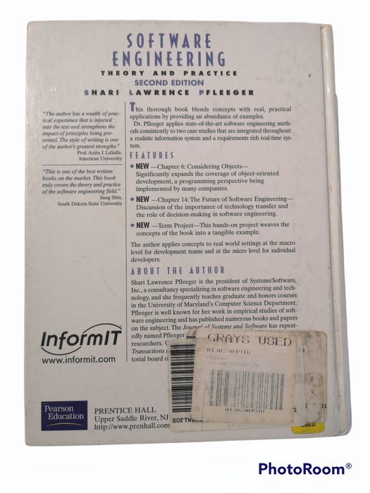 Book - Software Engineering Theory and Practice64551173057281121