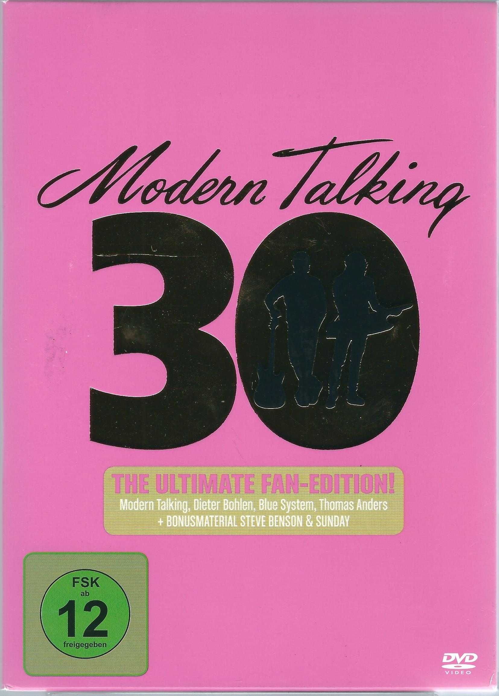 3 DVD Modern Talking – 30 (2014) (Sony Music)
