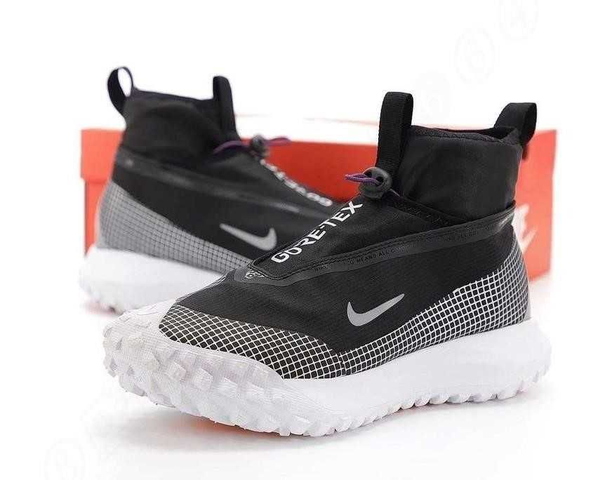 Мужские кроссовки Nike ACG Mountain Fly Gore-Tex Black White 40-45