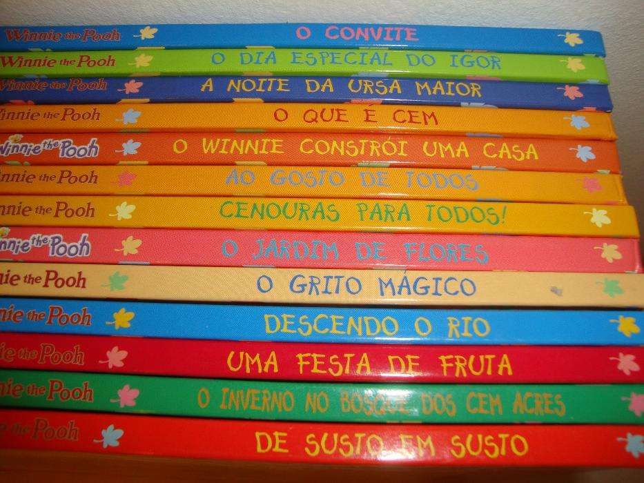 Livros Disney Winnie the Pooh- Clube do Livro (Novos)