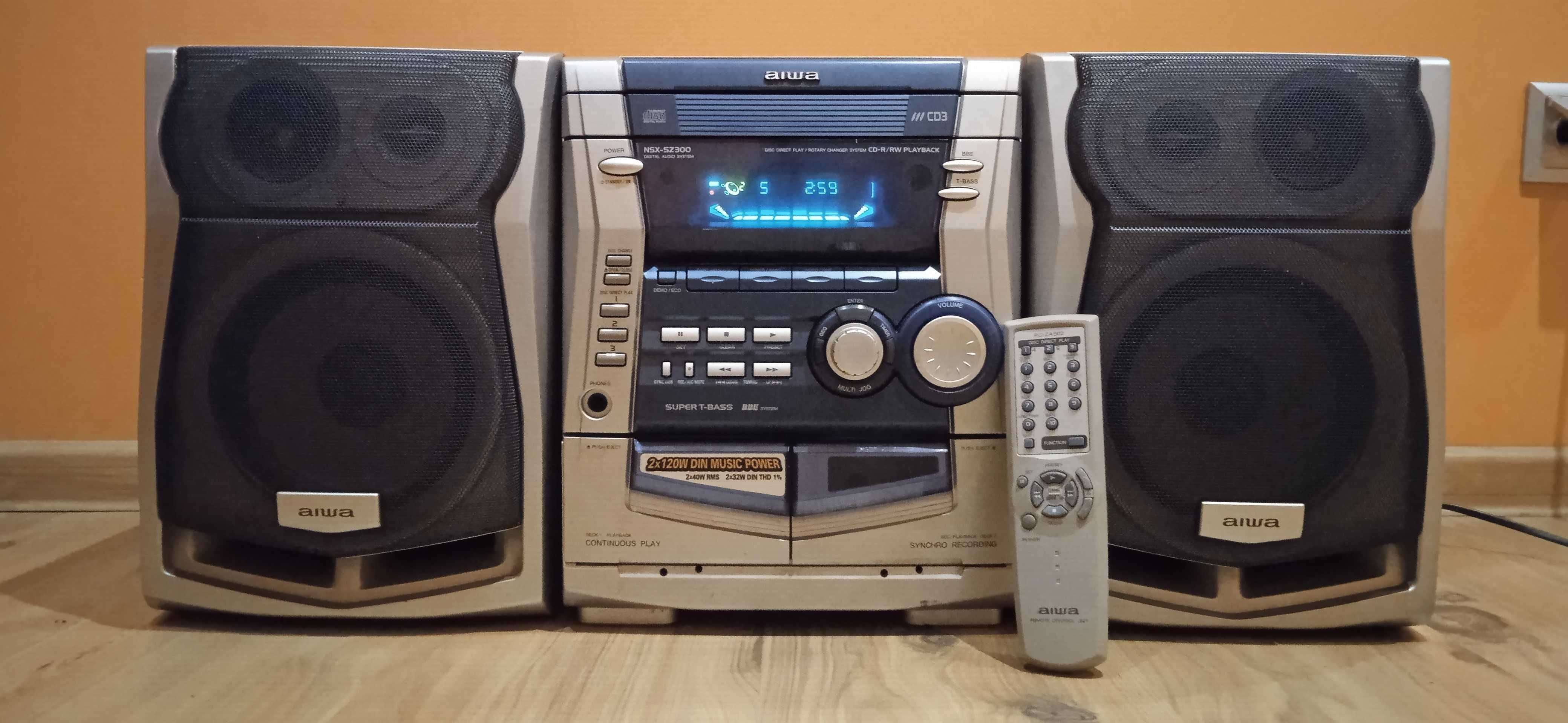 Wieża AIWA NSX-SZ300 Digital Audio System