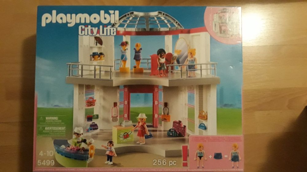 Playmobil 5499 NOWE Centrum Handlowe z wyposażeniem. city life klocki