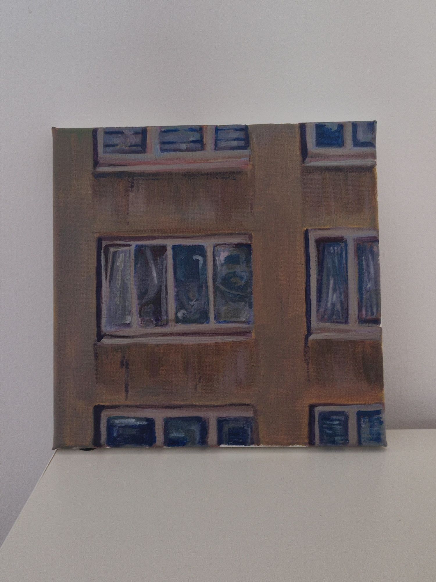 Akryl na płótnie, 20x20cm