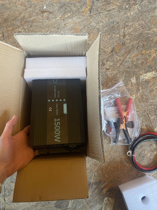 Інвертор CapTok 1500W (3000W пікове)