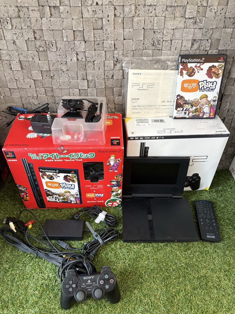 Приставка SONY PS2 slim Limited NTSC J з монітором 100v
