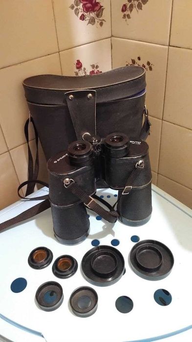 Радянський бінокль БПЦ 10х50 TENTO