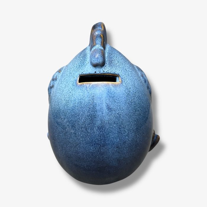 Conjunto Cerâmica Mealheiro e Queimador Óleo/Velas