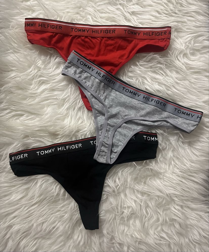 Stringi Tommy Hilfiger trójpak