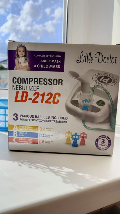 Небулайзер інгалятор компресорний, LD-212C Little Doctor