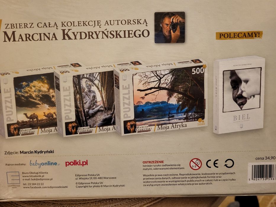 Puzzle 500 Moja Afryka