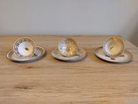 Filiżanki porcelanowe z podstawkiem Winterling Röslau Bavaria