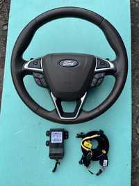 Руль с подогревом кнопки руля лепестки Ford Fusion MK5 Форд Фьюжн МК5