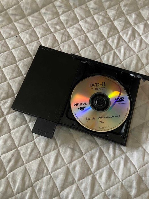 Playstation 2 Slim Preta Não Testada