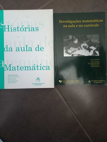 Livros sobre matemática da APM