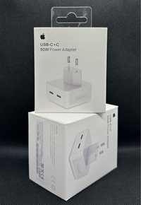 50 w Power Adapter USB-C+C,Apple,блок 50 ват