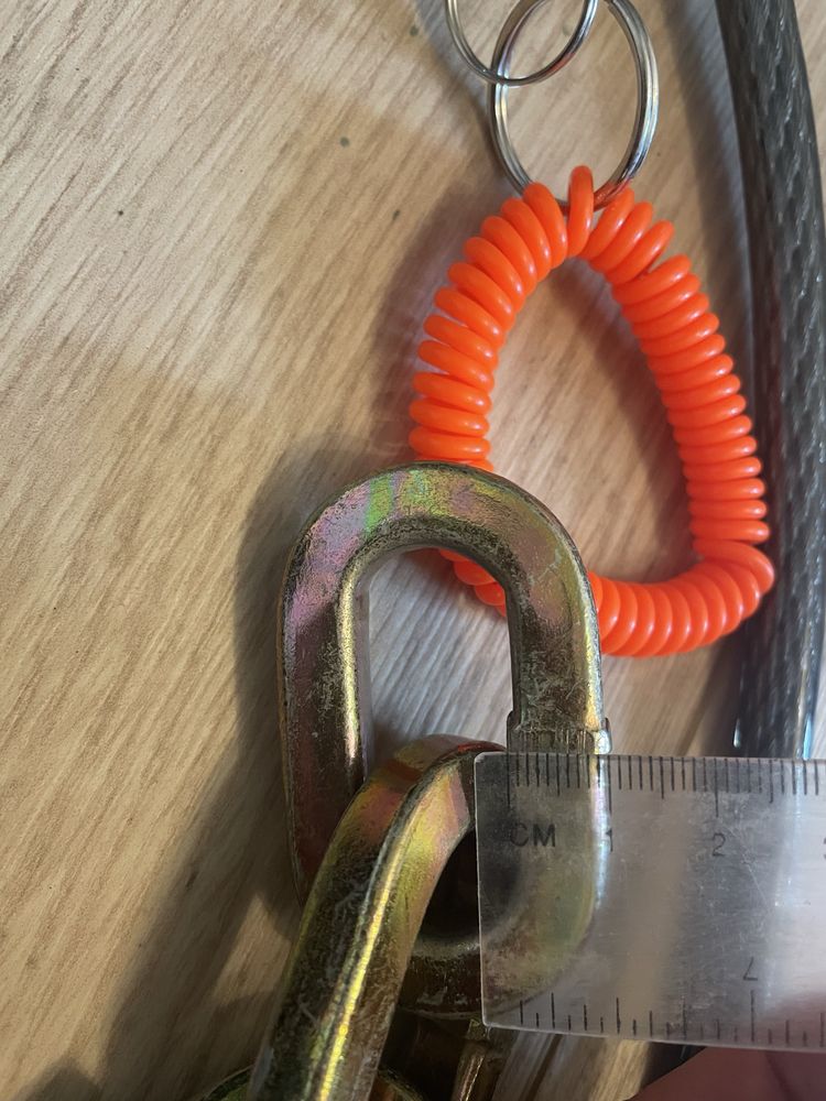 Zapinka/Łańcuch KRYPTONITE Chain&Moly 100cm i linka KryptoFlex 220cm