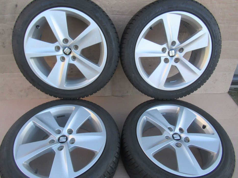 ALU+Opony Zima R17 SEAT Altea,LEON EXEO,GOLF 5,6,7,A3,Octavia   5594