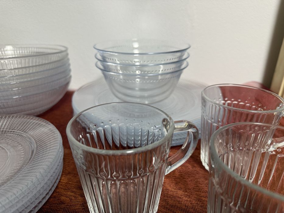 Сервіз LUMINARC "Louison” clear, 24 предмети.
