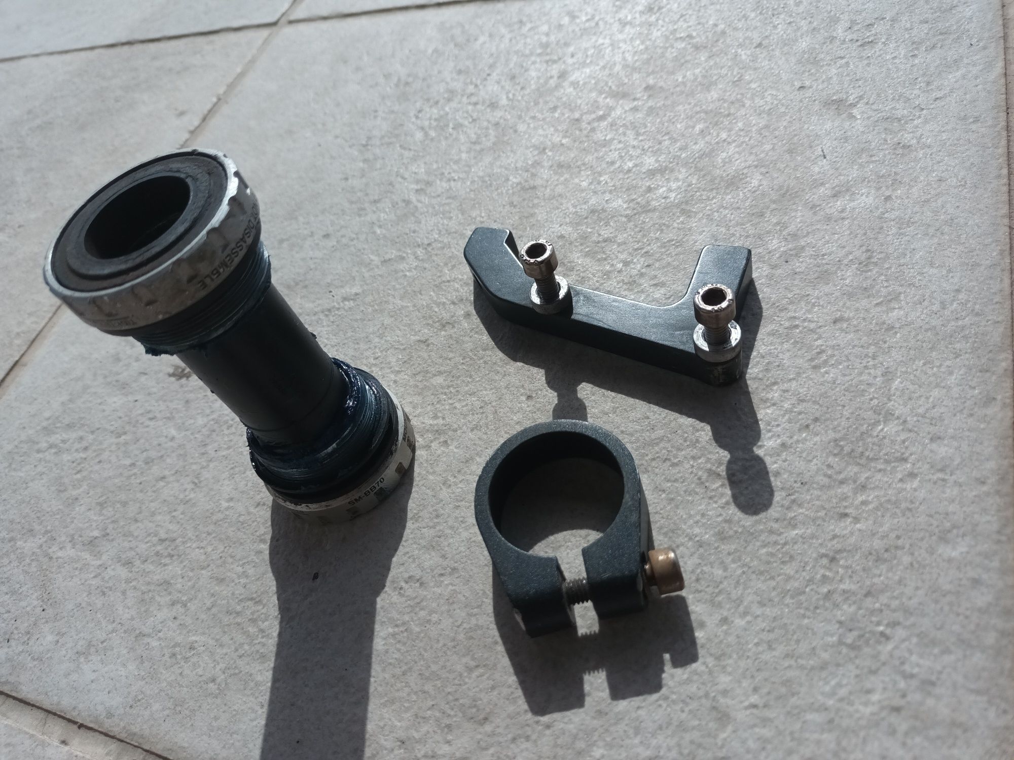 Pedaleiro shimano saint. Renthal fatbar