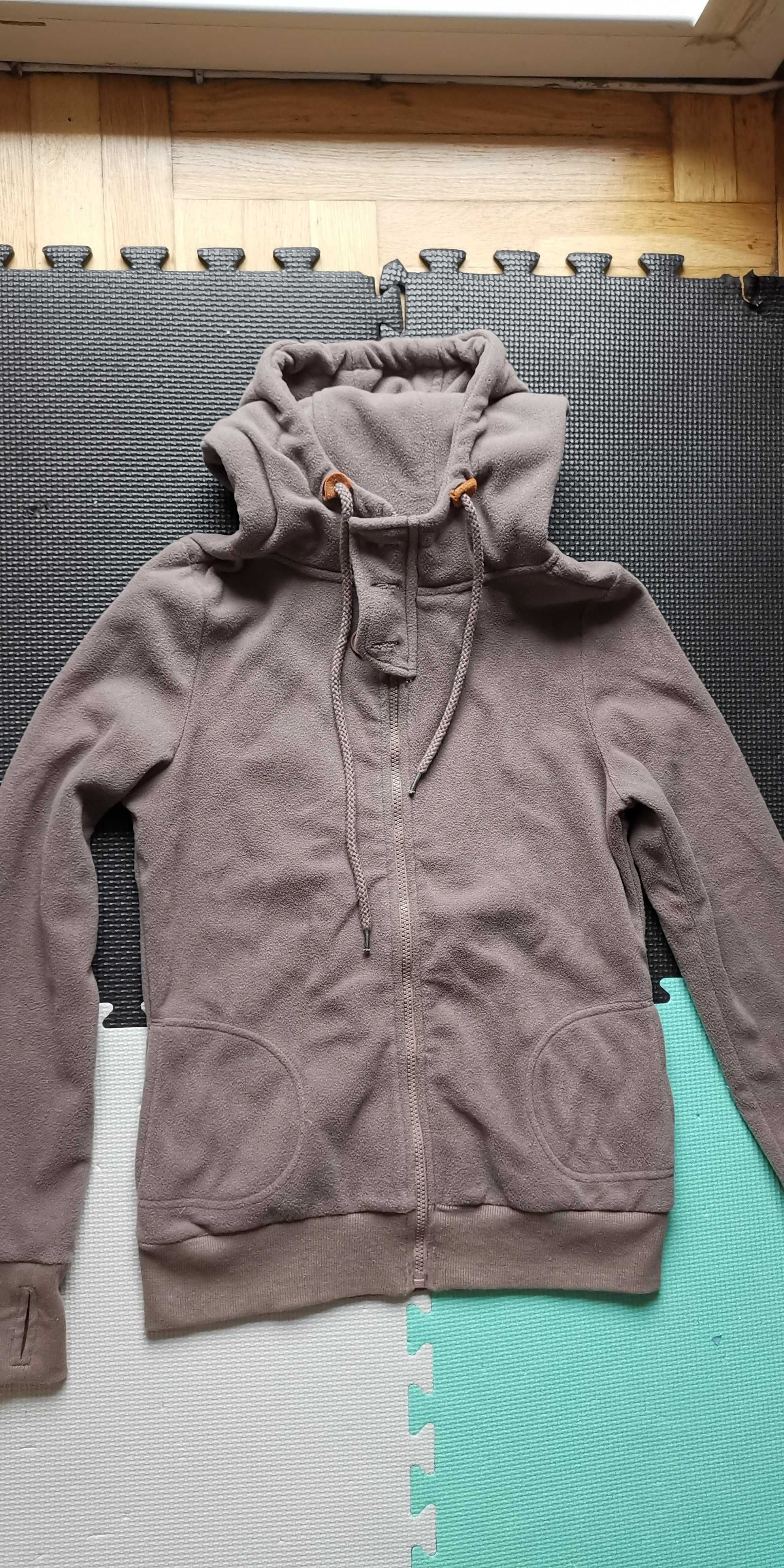 Bluza C&A polarowa damska stójka suwak S 36