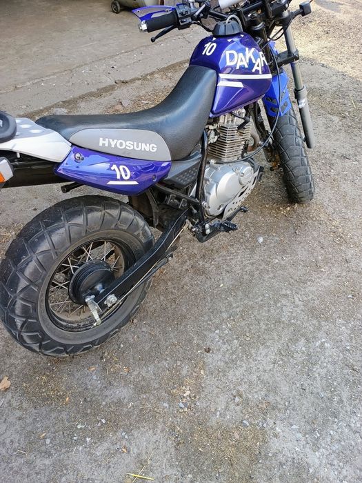 Sprzedam enduro 125 250 hyosung kat B