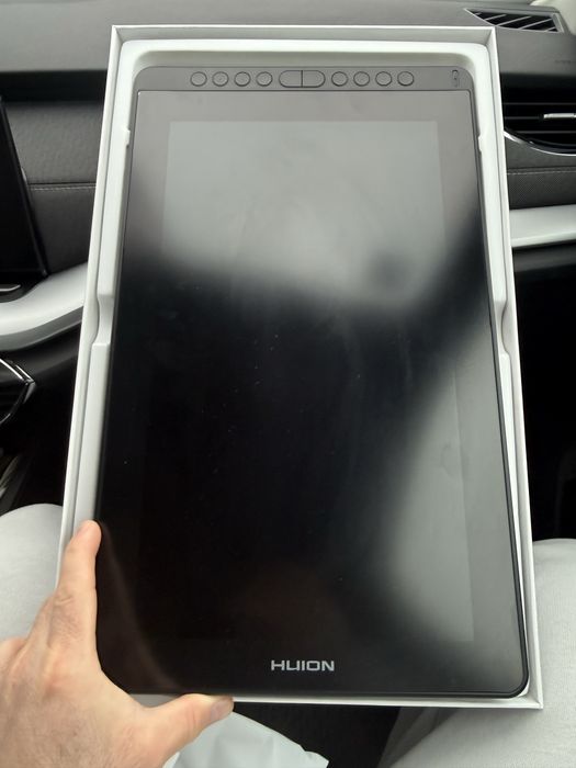 Графічний планшет Huion Kamvas 16 2021 рукавичка