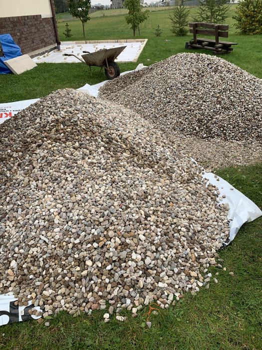 Żwir pasek kamien ziemia ogrodowa do 5 ton